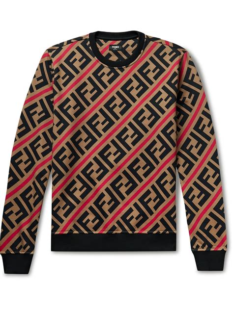 fendi logo sweatshirt|Fendi ready to wear sweatshirt.